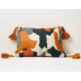 Opalhouse Jungalow NEW Opalhouse Jungalow Large Boho Abstract Punch Needle Lumbar Pillow Mid Mod