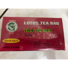 Dragon Lotus Tea Bag / Tra Tim Sen Tui Loc 1.4 OZ 20tea Bags 2g Ea Product Of Vietnam