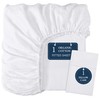 LANE LINEN Lane Linen Twin Fitted Sheet, 100% Organic Cotton,