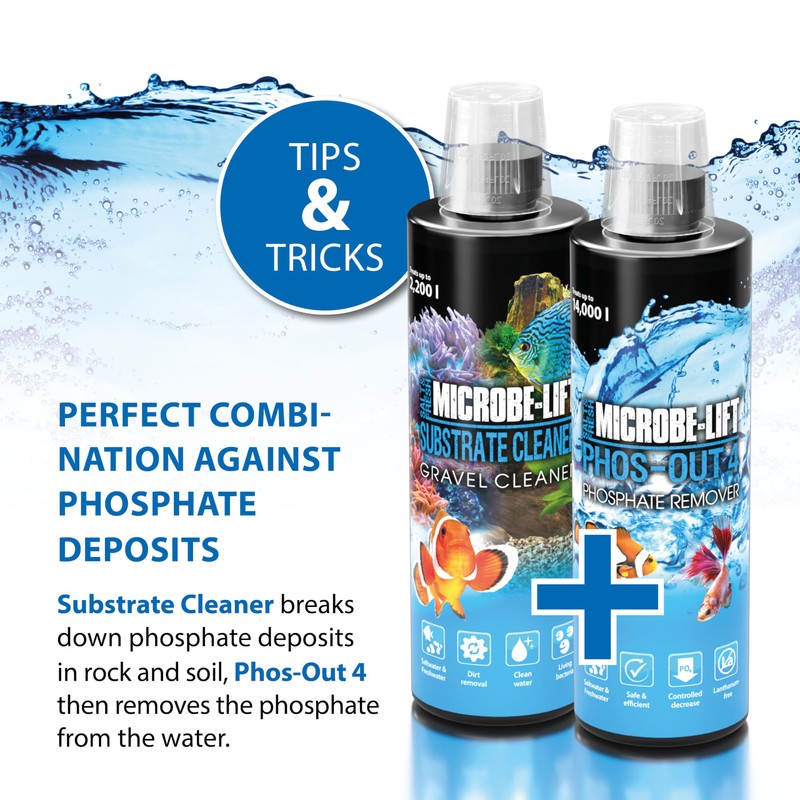 MICROBE-LIFT Phos-Out 4 – liquid phosphate remover for every marine
