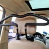 Universal Car Headrest Coat Hanger with Steel Frame & Soft