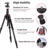 Professional Tripod for Camera, Victiv 81 inch Aluminium Compact Travel
