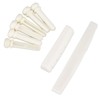 Guitar Bridge Bone Nut Saddle Set Folk Acoustic Guitar Bone