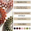 Triko Set de 7 Pinzas para Cabello de Nido de
