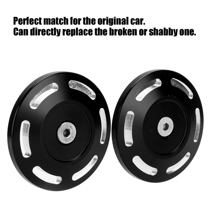 Pair Motorcycle Frame Hole Cover Aluminium Alloy Replacement for S1000XR