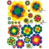 Autoaufkleber Blumen Gänseblümchen Prilblumen Tuning - 27/54/108 Stück - Lustige