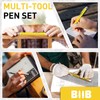 BIIB Gifts for Men 9 in 1 Multitool Pen, Birthday