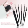 JPNK Blackhead Remover Tool Comedones Extractor Acne Removal Kit for
