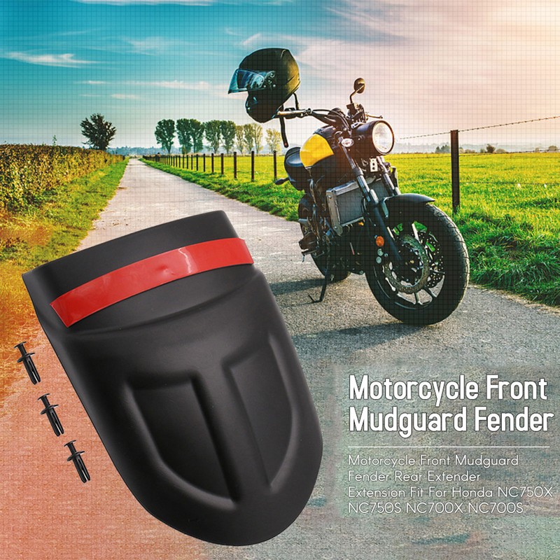 Motorcycle Front Mudguard Fender Rear Extender Extension Replacement for Honda