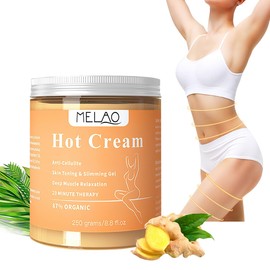 MUBILL Crema Reductora, Crema Caliente, Gel Quemador Rápido, Grasa Corporal Masaje Gel para Perder Peso, Hot Gel Adelgazante y Anticelulits Quema Grasas Abdominal Natural Potente Adelgazante