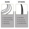 MuRealy 89715 Extended Brake Lines Kit - Stainless Steel Braided