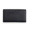 Josephine Osthoff Women's Leather Long Wallet with Clip Closure, Small
