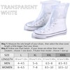 DIOZYRA Cubrezapatos Impermeable de Silicona,cubre zapatos impermeable con Cremallera,Cubierta antideslizante