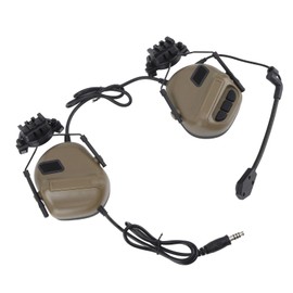 Orejeras de Protección para los Oídos de Tiro, Auriculares de Tiro Protección Auditiva Auriculares de Protección Auditiva Reducción de Ruido para Caza Rango de Pistola de Tiro (Broncearse)