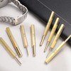 sourcing map Brass Pin Punch 3/32" Non-marring Drive Punch Cylindrical