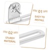 jojofuny Replacement Hinges for Refrigerator Freezer Hinge Set Galvanized Steel