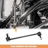 QUARKZMAN 2 Piece Front Stabiliser Coupling Rod Set for Fiat