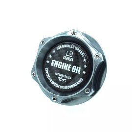 VMS Racing BDC Gunmetal Engine Oil Cap Black Carbon Fiber Engine Oil For Toyota Scion Lexus