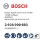Bosch 5x EXPERT M480 Sanding Net (for Paint on wood,