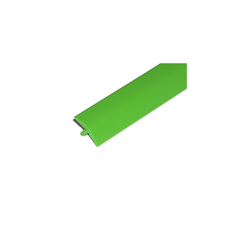 T-Molding.com 25ft Roll of Bright Green 3/4" Plastic Tee Moulding