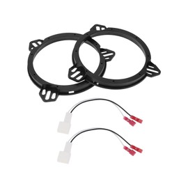 TUCKBOLD Speaker Spacer Ring Tweeter Speaker Spacer Adapter for Toyota Celica 2000-2005 Waterproof Black 2 Set