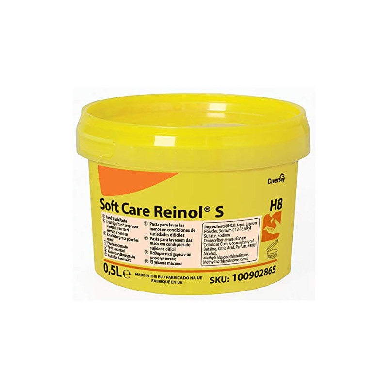 Diversey 100902865 Soft Care REINOL S, Handwaschpaste mit natürlichem Reibemittel,