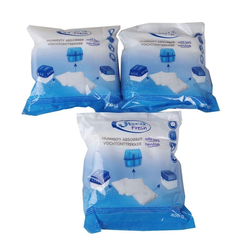 Accessories - Vochtonttrekker navulling 3 st. á 400 gram (1