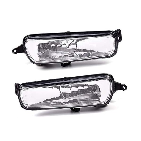 G-PLUS Front Bumper Fog Light W/Blubs Compatible with Ford Focus