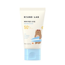 roundlab 라운드랩 베이비 마일드 선크림 60ml  (SPF 50+ PA++++)