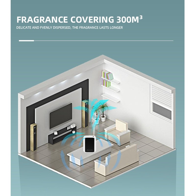 Cocoarm Smart Air Machine, Aromatherapie-Diffusor Ätherisches Öl Diffusor mit 150ML