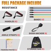 Rubruel Resistance Bands Set with Handles - 150 lbs Heavy
