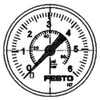 Festo MAP-40-6-1/8-EN Precision Pressure Gauge, 0 ... 6 bar