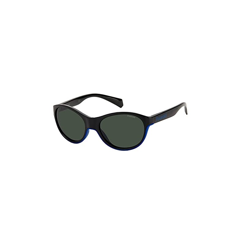 Polaroid Kids Unisex PLD 8042/S Oy4/M9 Black Azure 49 Sunglasses,