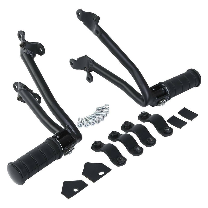 TCMT Rear Passenger Footpegs FootPedal Mounts Fit For Kawasaki Vulcan