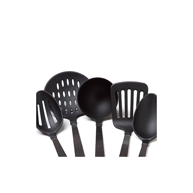 Cook's Corner kitchen tool set, Black