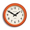 JONES CLOCKS® Telecom Wall Clock | Round Vintage Retro Clock