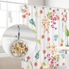 Artinhand Coastal Seashells Starfish Shower Curtain Hooks Set of 12