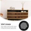 Gatuida 20 Pcs Stainless Steel Louvered Vent Covers Round Air