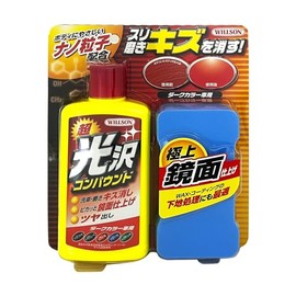 WILLSON 02063 Super Gloss Compound, Dark Color for Cars, 10.1 fl oz (300 ml)