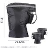 LKCCTK Motorcycle Handlebar Cover Bicycle Handlebar Cover Cold-Resistant Windproof Waterproof