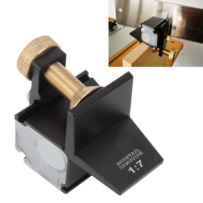 Woodworking Dovetail Magnetic Saw 1:7 Accuracy Cutting Aluminum Alloy Wood