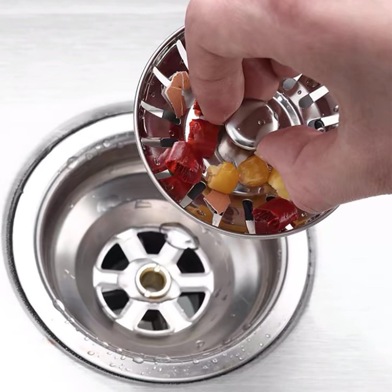 Strainer Drain Plug Set of 2 - 7.8 cm Stainless