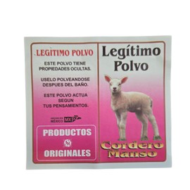 Generic Legitimo Polvo Cordero Manso Genuine Meek Lamb Powder 12 OZ Pkt,White