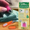 westlake art Protect Grip Thimble Medium, Bundle with Embroidery Scissors,