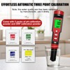 Homcoice pH Chlorine Meter 7-in-1, pH Chlorine Salt Content ORP