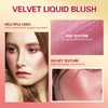 Rubor líquido aterciopelado mate – Rosa Melocotón 1.3 oz BEFIVECOK