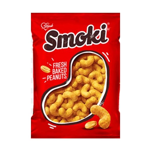 Smoki Peanuts Flavored Snack 50g 15 Pack