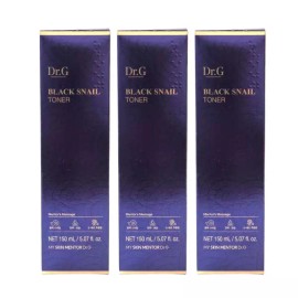 Dr.G 닥터지 블랙 스네일 토너 150ml 3개 Dr. G Black Snail Toner 150ml (3pcs)