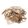 100pcs Wooden Cartoon Animal Photo Frame Decorative Hand Painting Photo