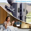 SANJIE Wireless Door Alarm Sensor Chime, 800FT Operating Range 55